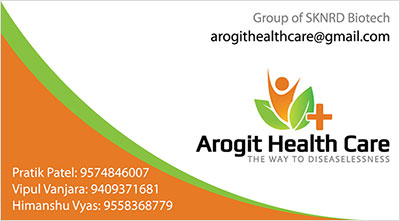 Arogit Health Care -  Business Card Design